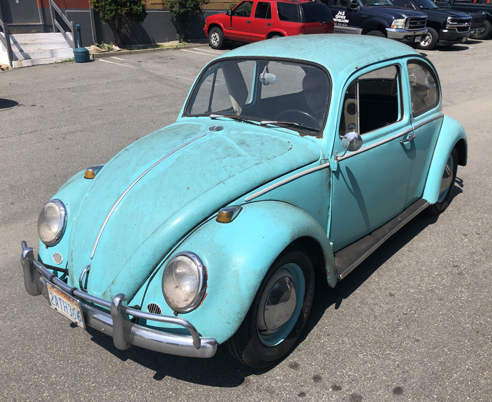 1966 VW Beetle Light Blue - Apache Automotive