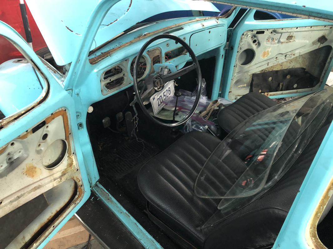 1966 Vw Beetle Light Blue Apache Automotive